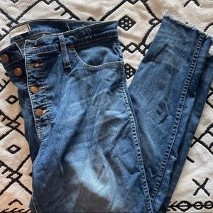 Madewell highrise 10” jeans